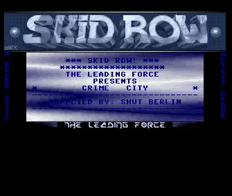Crime City German (1992) by Skid Row