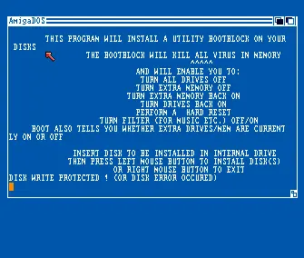 Utility Boot Installer v4.0 (1988) by Slipstream