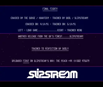 Final Fight +3 (1991) by Slipstream