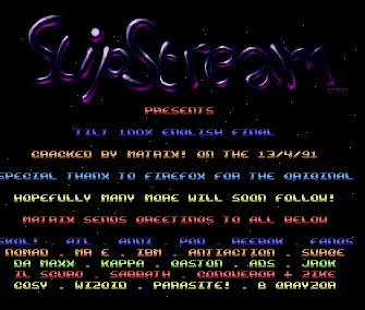 Tilt (1991) by Slipstream