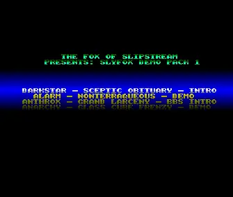 Slyfox Demo Pack 01 (1991) by Slipstream