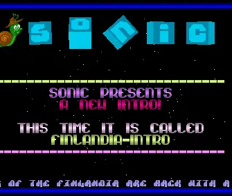 Finlandia Intro (1992) by Sonic