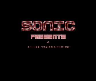 Little Meeting Intro (1991) by Sonic