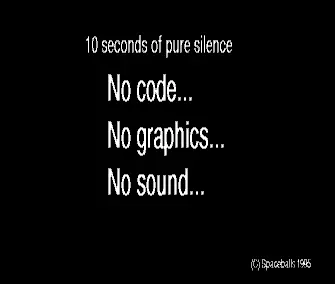 Silence (1994) by Spaceballs