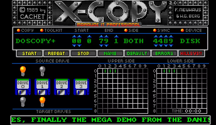 Megademo DK (1990) by The Silents