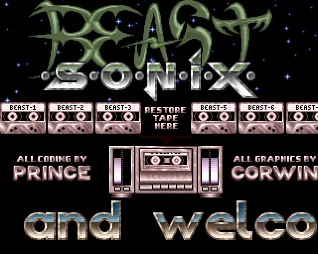 Beast Sonix (1990) by Scoopex