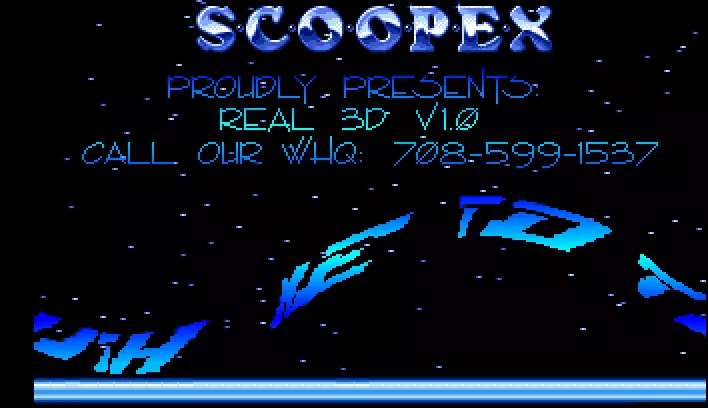 Real 3D v1.0 (1990) by Scoopex