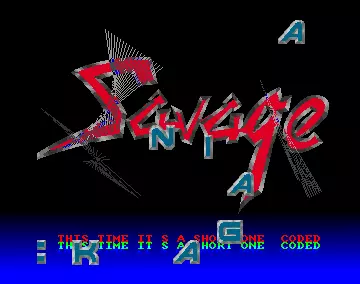 Short One (1988) by Savage