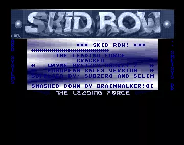 Wayne Gretzky Hockey II (1992) by Skid Row