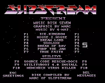 Music Disk 7 (1989) by Slipstream