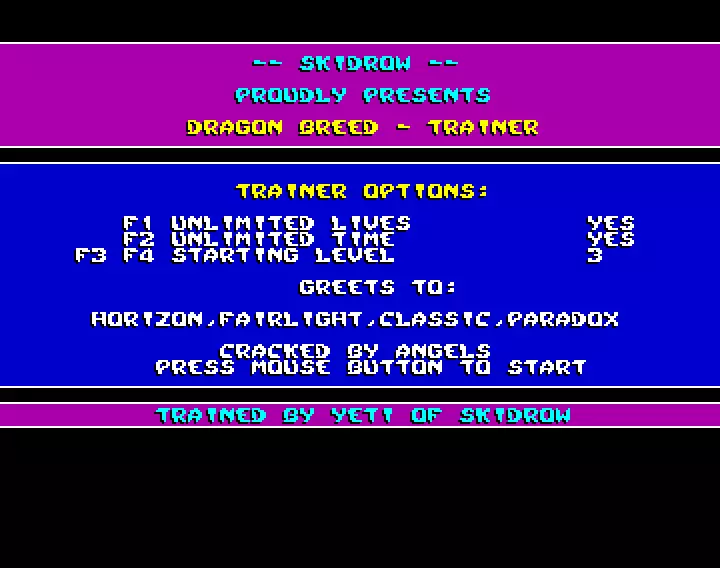 Dragon Breed +3 (1990) by Skid Row
