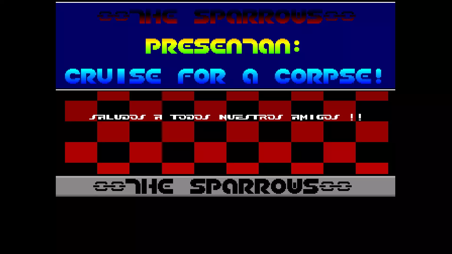 Cruise for a Corpse (1990) by Sparrows