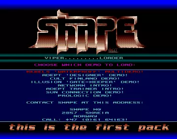 Shape Pack 17 (1989) by Shape