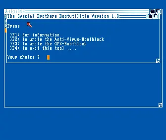 Bootutilitie v1.0 (1991) by The Special Brothers