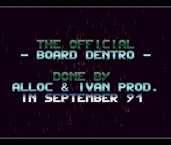 Board Dentro (1991) by The Special Brothers