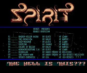 Deadly Suspicion 1 (1994) by Spirit (new)