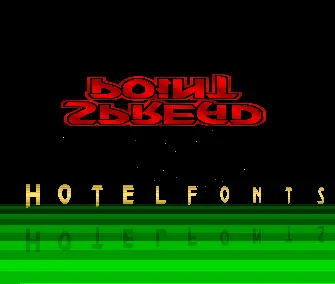 Hotelfonts (1988) by Spreadpoint