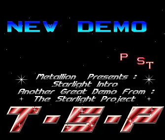 Demo Disk 1 (1988) by Starlight Project, The