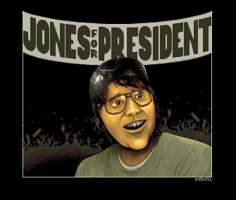 Jones for President (1991) by Static Bytes
