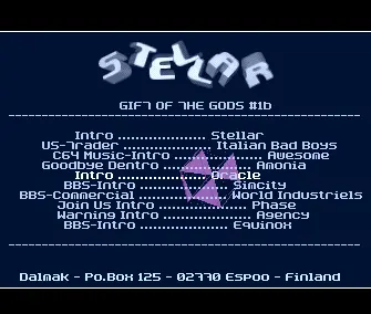 Gift of the Gods 01b (1991) by Stellar
