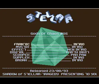 Gods of Chaos 116 (1992) by Stellar
