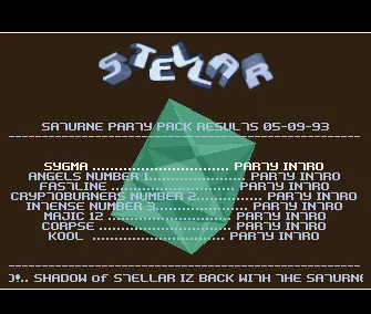 Saturne Party Pack (1993) by Stellar