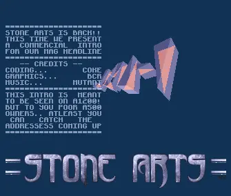 Headline Commercial (1993) by Stone Arts