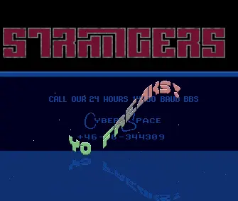 Cyberspace BBS Intro (1990) by Strangers