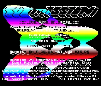 Forbidden Planet BBS Intro 2 (1991) by Submission