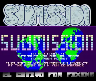 Forbidden Planet BBS Intro (1992) by Submission