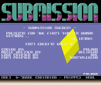 First Swedish Intro (1991) by Submission