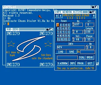 Syndicate Chaos Dialer v1.0a (1991) by Subzero
