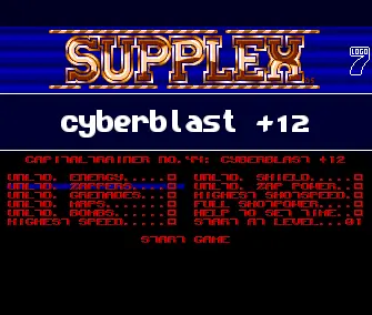 Cyberblast +12 (1991) by Supplex