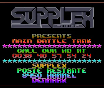 Main Battle Tank (1990) by Supplex