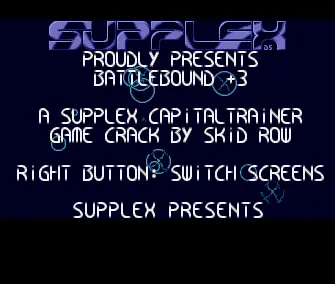 Battle Bound +3 (1991) by Supplex