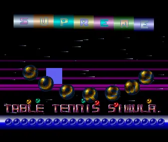 Table Tennis Simulation (1989) by Supreme