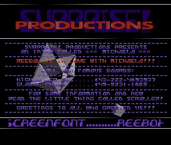 Michaela (1993) by Surprise! Productions