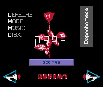 Depeche Mode Music Disk (1989) by Symbiosis