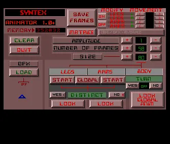 Animator v1.0 (1992) by Syntex