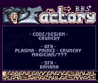 Factory BBS Intro (1992) by TEK