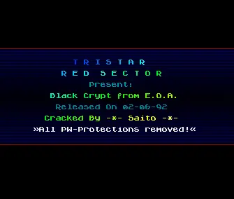 Black Crypt (1992) by TRSI
