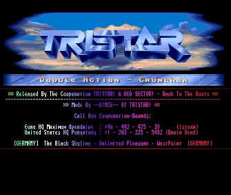 Double Action Cruncher Intro (1990) by TRSI