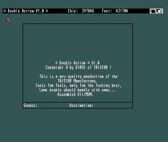 Double Action v1.0 (1990) by TRSI