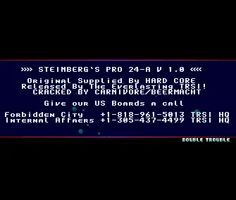 Steinberg's Pro 24A v1.0 (1990) by TRSI
