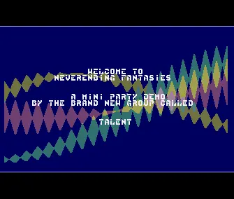 Neverending Fantasies (1991) by Talent