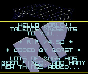 Rip v4.50 Intro (1991) by Talents
