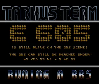 E605 Still Alive (1991) by Tarkus Team