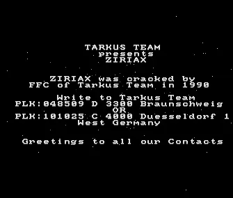 Ziriax (1990) by Tarkus Team