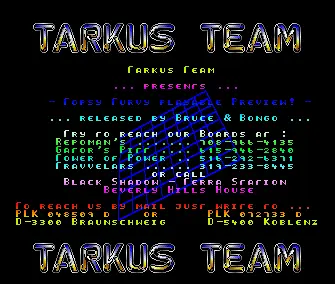 Topsy Turvy Preview (1989) by Tarkus Team