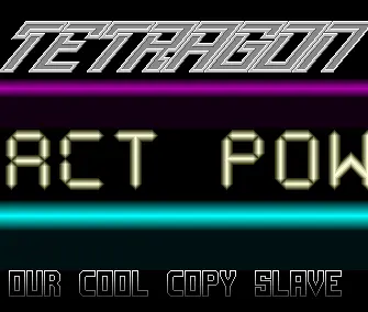 Spectre Party Intro (1989) by Tetragon
